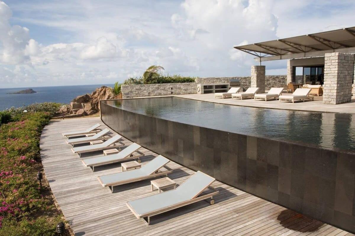 Elegant Villa With Two Private Pools Gustavia Exterior photo